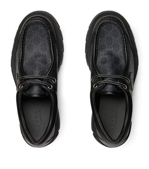 gucci lace up loafers.